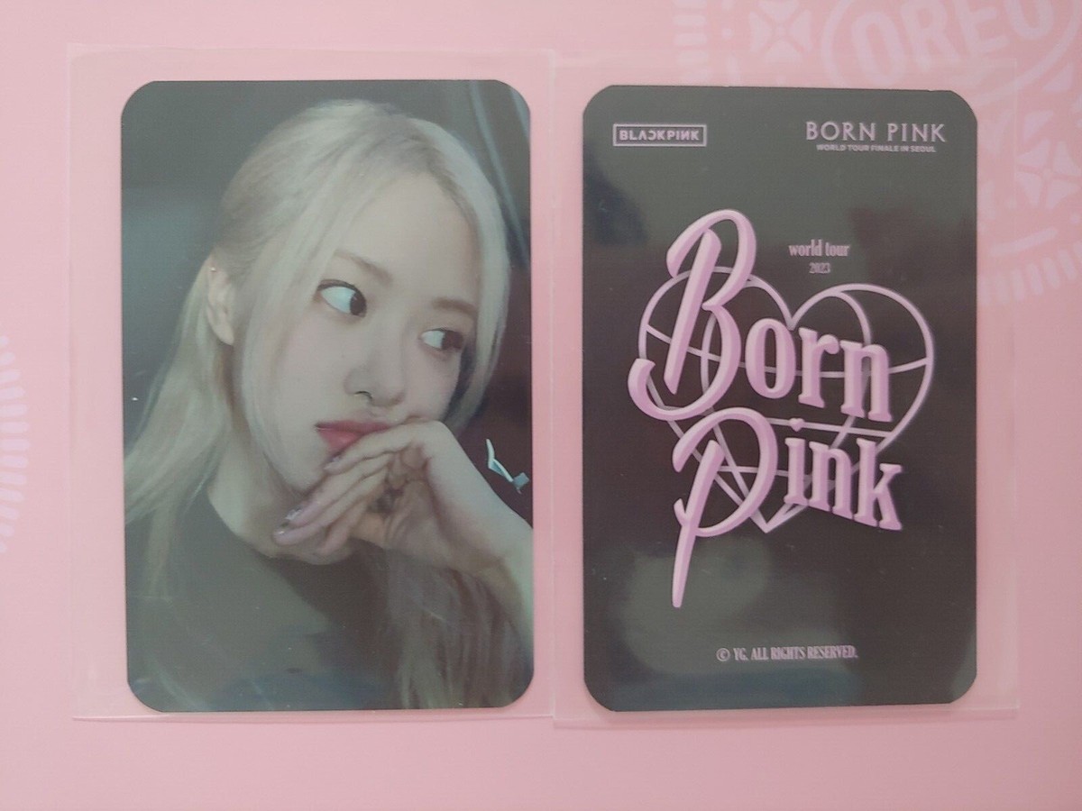 ON HANDS) BLACKPINK BORN PINK WORLD TOUR FINALE IN SEOUL LuckyDraw