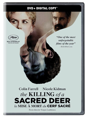 The Killing Of A Sacred Deer (DVD New) Collin Farrell Nicole Kidman