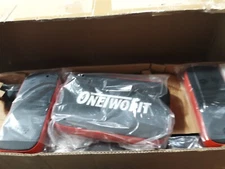 OneTwoFit Wall Mounted Pull Up Bar Dip Station Indoor Gym OT082