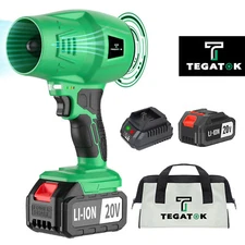 Tegatok Violent Fan Super Powerful, Blows Water, Air, Dust, Leaves, Snow, Vacuum