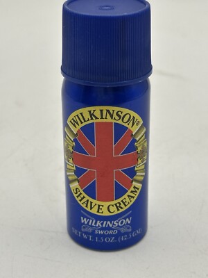 Wilkinson Sword Shave Cream 1.5oz Travel Size Discontinued 