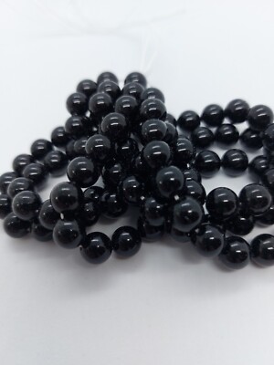 50 St. 8mm Preciosa Maxima Magic Black Tschechische Perlen Top Qualität