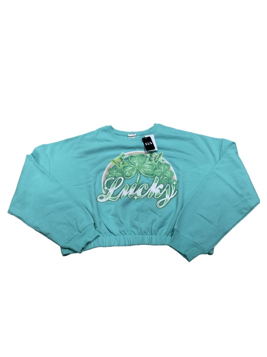 Lucky sweatshirt best sale green