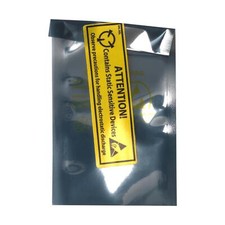 Antistatic ESD bag 2 x 4 inch (5 x 10 cm) for laptop memory x 100 with labels