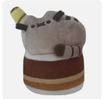 Pusheen Affogato  Coffee Plush Cat Plush Pusheen Box Summer 2022 Exclusive
