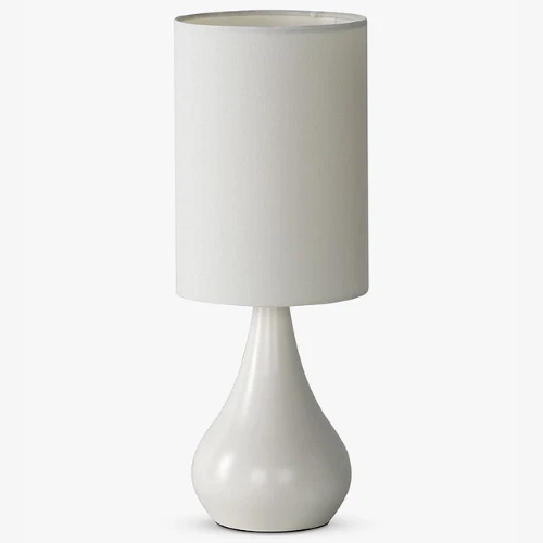 Ceramic assembled table lamp cheap white