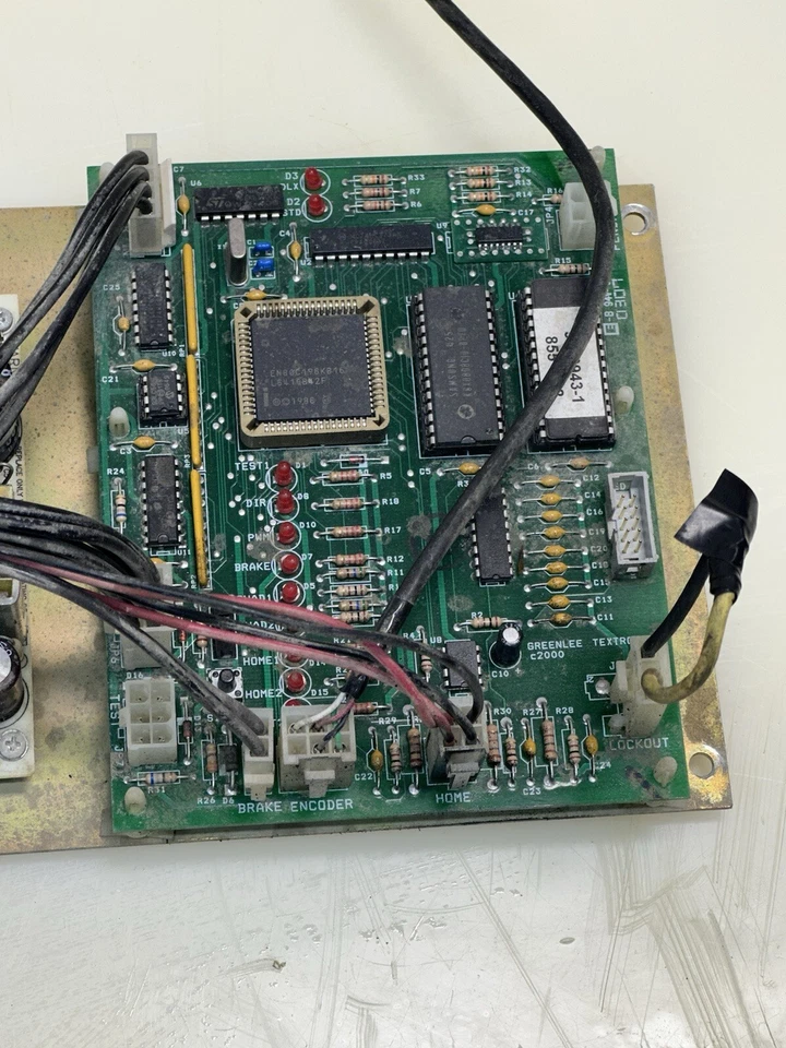 GREENLEE 855 I/O INPUT OUTPUT  COMPUTER CONTROL BOARD 10/17 - Image 4 of 4