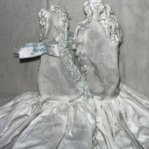 Vintage "Cissy" Madame Alexander rosa weiß gepunktet Morgenmantel Kleid & Nachthemd mit Etikett - Bild 16 von 18