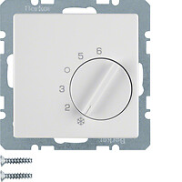 Berker 20266089  Hager  - Rotary switch - White - 250 V - 50 - 60 Hz