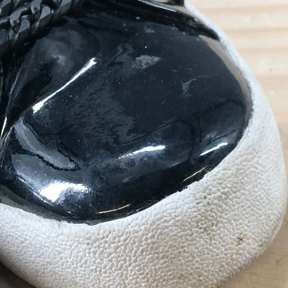 Kendall + Kylie Zapatos Mujer 7.5 M Duke Cadena Embellecida Tenis Cuero Negro Foto 4 de 4