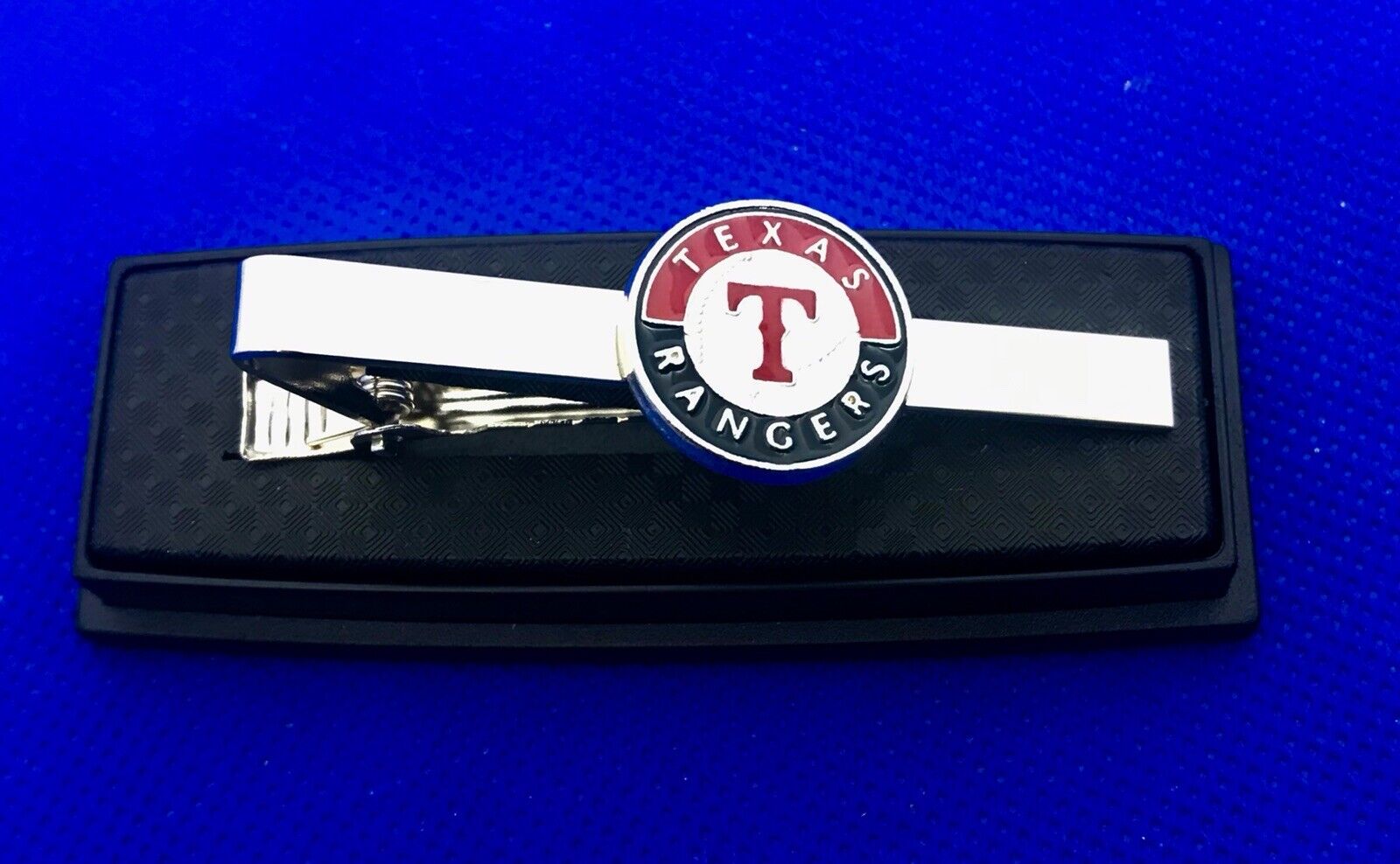 Texas Rangers Krawatte Clip Baseball Logo Verkäufer Neu