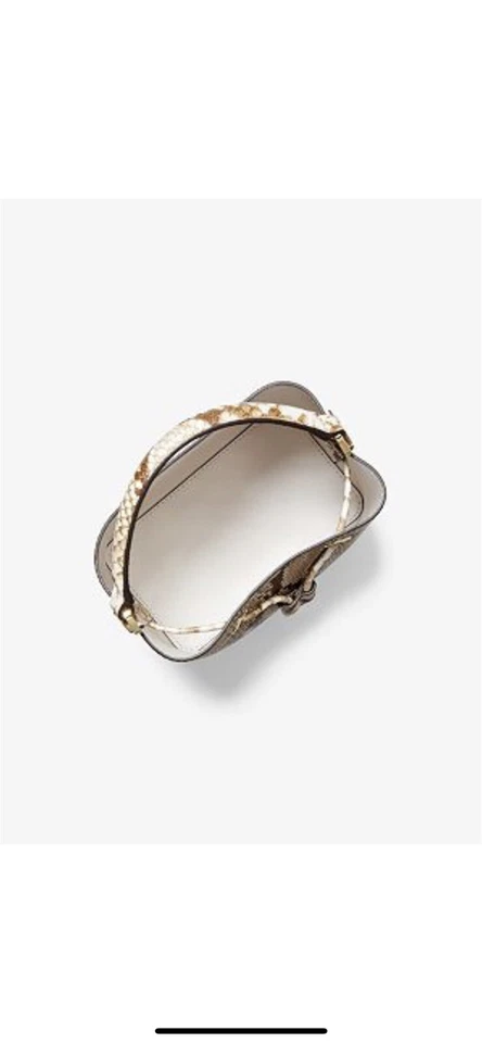 MICHAEL  KORS Suri Small Python Embossed Crossbody Bag - Image 2 of 2