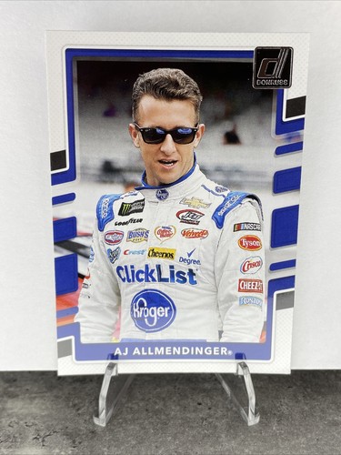 AJ Allmendinger NASCAR 2018 Donruss #48SP