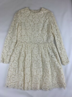 New Valentino Lace Long Sleeve Dress Size 12 | eBay New Valentino Lace Long Sleeve Dress Size 12 | eBay