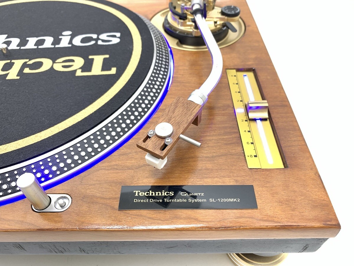 Technics SL-1200 MK3 2台セット ゴールド Technics SL-1200 LTD Gold M3D – Deck Headz