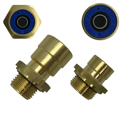 SAMETRUCK Steckverbinder Kunststoffrohr PU Schlauch Druckluft Steckverschraubung Pneumatik