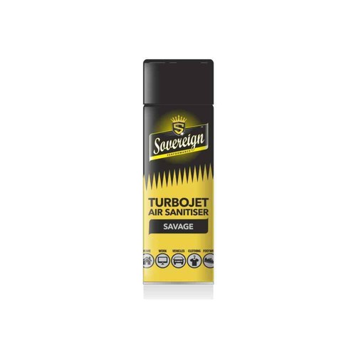 4 x SOVEREIGN TURBO JET AIR FRESHENER SANITISER SPRAY CAR HOME OFFICE BLAST CAN - Picture 10 of 24