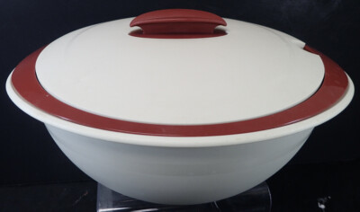 Vintage Tupperware Microwave Insulated Heat Serve & Store Oval Bowl 4 pc Set