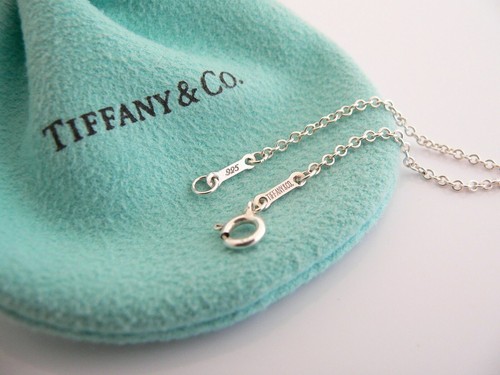 Collar Tiffany & Co Elsa Peretti Plata Esterlina 3 Corazones Abiertos - Imagen 6 de 8