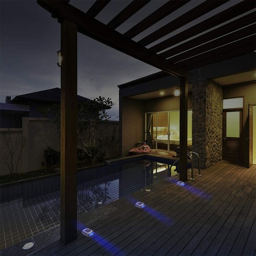 1-10X Solar Driveway Lights Deck Pathway Light Solar Dock LED Light Safety Light - Picture 7 of 27