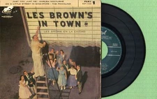 LES BROWN / In Town, Harlem Nocturne CAPITOL EAP 1-746 Press Spain 1957 EP VG