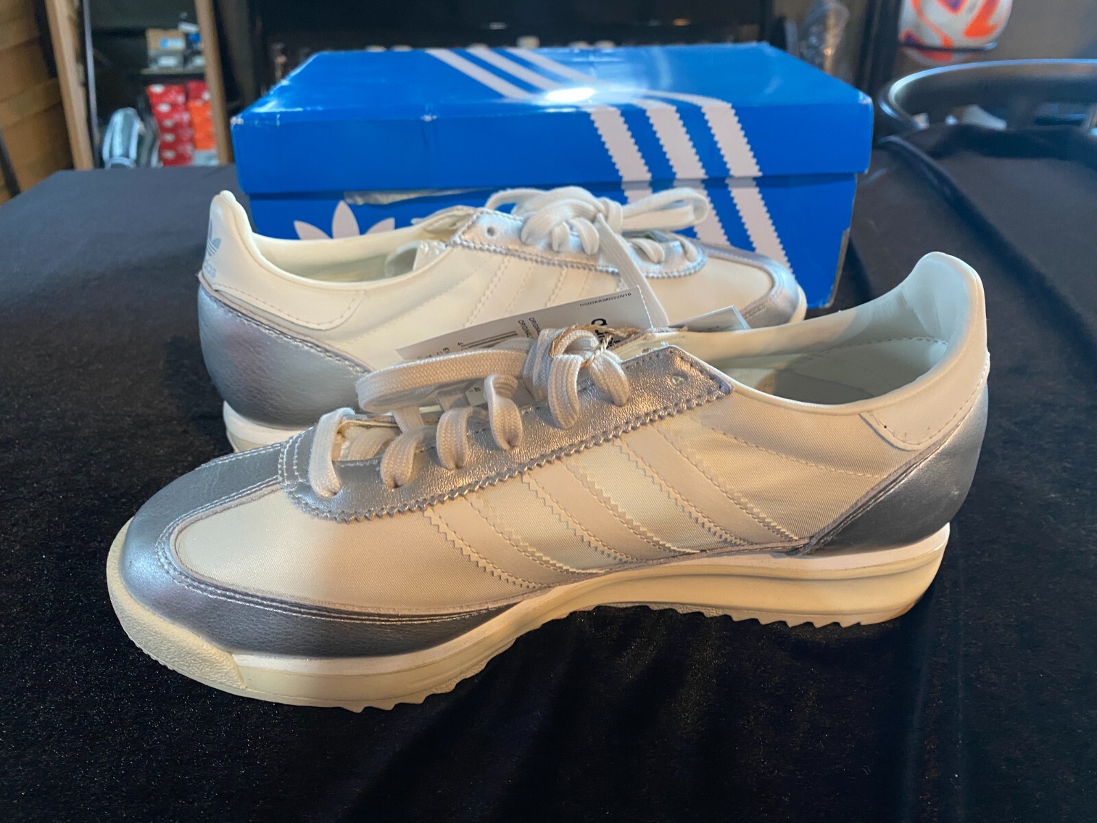 кроссовки adidas Originals SL 72 RS унисекс, повседневная спортивная обувь [US:M7/W8] JI3531