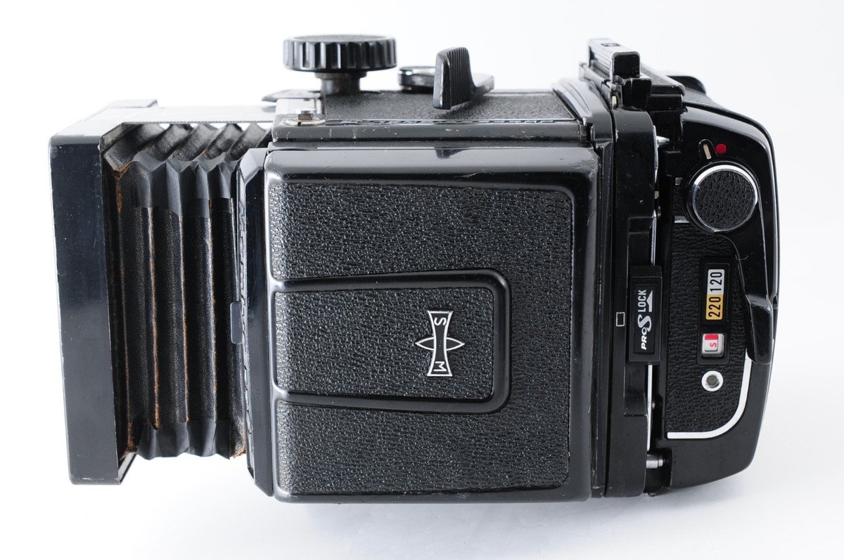 EXC+5] Mamiya RB67 Pro S Film Camera Sekor C 127mm F3.8 120 Back