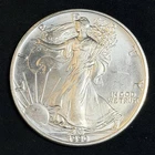 1990 American Silver Eagle 1 Oz .999 Fine Coin, No Reserve #27