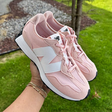 New Balance 237 Women s Pink/White Suede Mesh...
