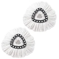 Mop Refills - Pack of 2 Compatible with Ocedar Mop Refill Heads for Easy Wrin...