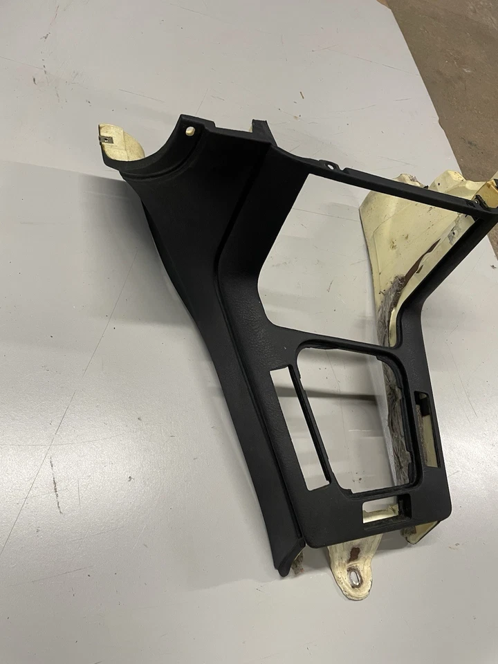 96-99 BMW E36 3-Series Sedan Convertible Front Center Console Black OE - Image 3 of 4