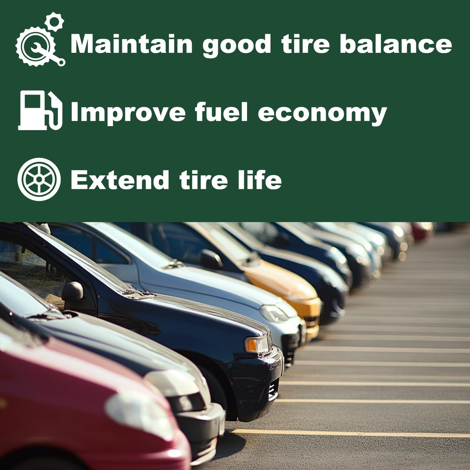 Tire Balance Beads 4 oz x 4, Balancing Beads for Truck Tires with Installatio... thumbnail 4