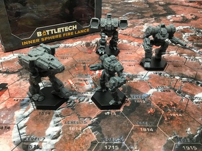 BattleTech: Miniature Force Pack - Inner Sphere Fire Lance - CAT 35731 - Batt...