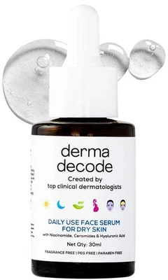 Derma Decode Sérum visage à usage quotidien pour peaux sèches 30 ml - Photo 1/4