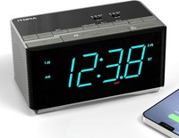 Radiowecker Bluetooth Fm Radio Dual Alarm Snooze Usb Ladefunktion