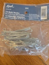 Nrw Kirsch 14 Pinch Plear Drapery Hooks 4"