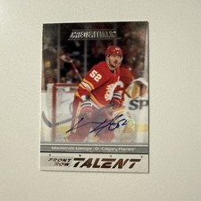 2024-25 Credentials MacKenzie Weegar #FRT-MW Flames Front Row Talent Auto