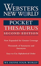 Webster's New World Pocket Thesaurus - paperback Agnes, Sister