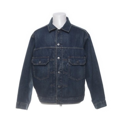 Levi Strauss & Co, Jeansjacke, Herren, Größe: M, Blau, Baumwolle, Einfarbig #HQL