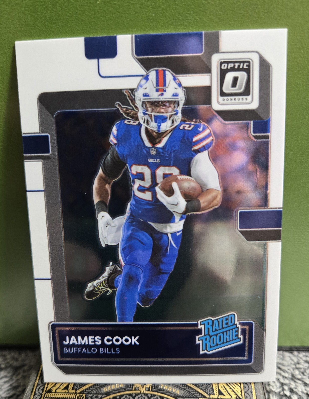 JAMES COOK 2022 Rated Rookie Panini Donruss Optic RC #215 Bills