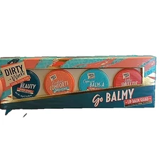 Dirty Works Go Balmy Lip Quad set