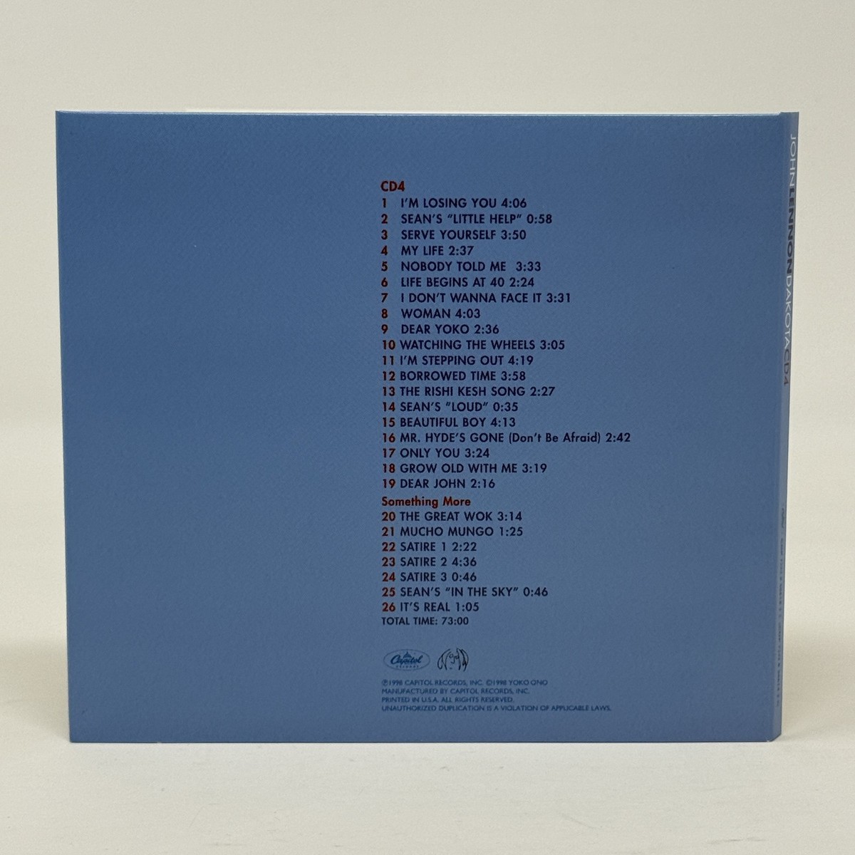 【未開封新品】ジョン・レノン・アンソロジー CD 4枚組 東芝EMI 希少 未開封】 ジョン・レノン・アンソロジー CD 4枚組 東芝EMI 希少 - メルカリ