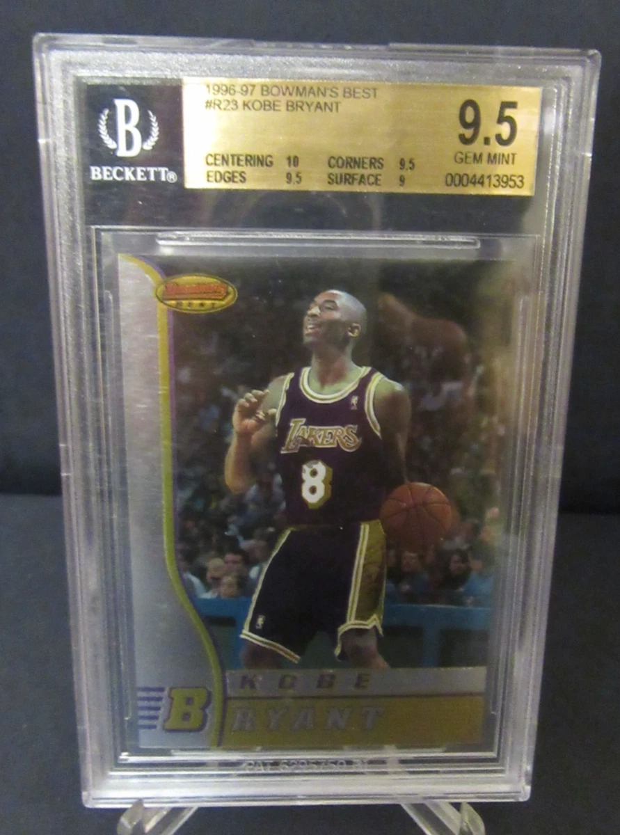 Bowman Kobe Bryant Basketball Rookie Sports Trading Cards