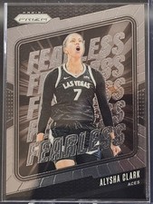 Alysha Clark 2024 Panini Prizm WNBA Fearless Insert Card-#3  Las Vegas Aces