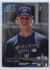 2017 Bowman Draft Chrome Sky Blue Refractor 236/399 Caden Lemons #BDC-66 g6p