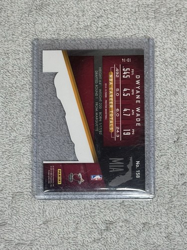 2014-15 Panini Prestige Dwyane Wade #158 Orange /25 Bonus Shots Die-Cut - Bild 2 von 6