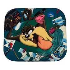 Looney Toons Taz Tasmanian Devil Computer Desk Mouse Pad Vintage 1994 Warner Bro