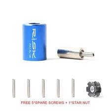 Installer For 28.6MM Bike Headset Front Fork Star Nut Installation Tool Kit