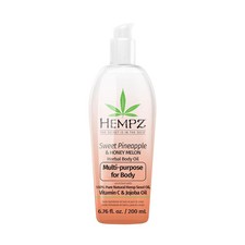 HEMPZ Sweet Pineapple  Honey Melon Herbal Body Oil 6.76 oz for Hydrating
