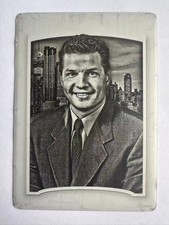 2017 UD Goodwin Champions Black Printing Plate 1/1 Eddie Olczyk